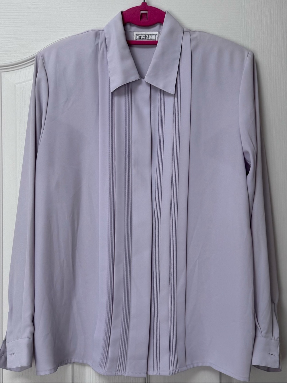 Vintage Misses Christie & Jill
Size 6 ruffled blouse